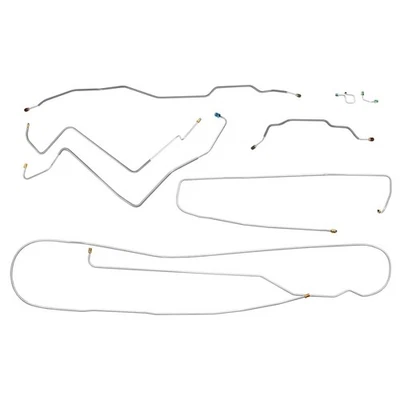 1971 Chevrolet GMC K10 K15 Long bed Complete Power Disc Brake Line Set Kit OE - Image 1 of 4