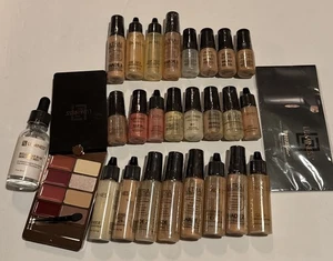 New Luminess Ultra Airbrush makeup lot w/Bulgarian Rose Serum + Eyeshadow Sealed - Picture 1 of 24