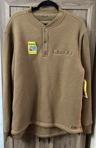 STANLEY WORKWEAR Thermal Sherpa Lined Thermal Shirt Medium, Cork Heather NWT - Picture 1 of 6