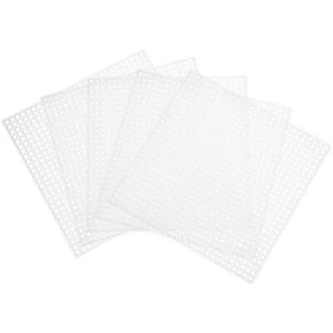 12 Pcs Mesh Canvas Sheets Embroidery Mesh Sheets Cross Stitch Sheets Craft - Picture 1 of 11