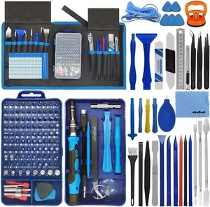 155 In 1 Precision Screwdriver Set Electronic Repair Tool Kit For Devices Blue - Picture 1 of 7