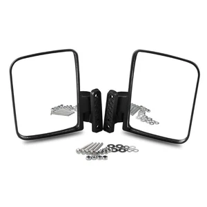 2Pcs Golf Cart Rear View Mirror 180 Degree Rear View Mirror for Wide - Photo 1/8