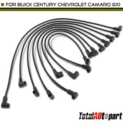 8 juegos de cables de bujía para Buick Century 1977 Chevrolet Camaro Caprice GMC P25 Foto 1 de 4