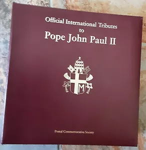 Offizielle internationale Hommage an Papst Johannes Paul II. Postalische Gedenkgesellschaft - Bild 1 von 8