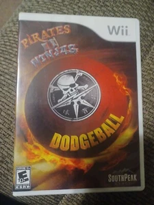 Pirates vs. Ninjas Dodgeball (Nintendo Wii, 2009) Case And Manual Only - Picture 1 of 3