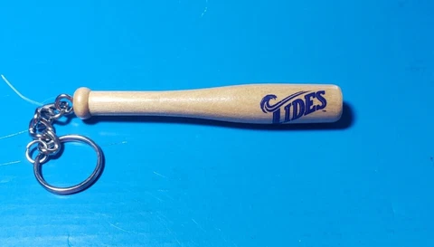 TIDEWATER TIDES BASEBALL BAT KEYCHAIN - MINOR LEAGUE BASEBALL Cover