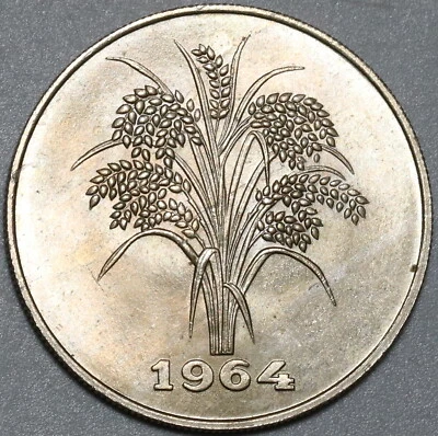 Moneda planta de arroz Vietnam 1964 10 Dong BU (21031202R) Foto 1 de 2