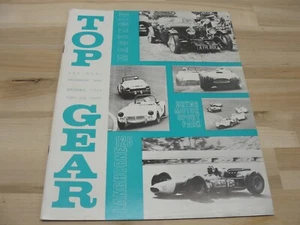SEPTEMBER 1965 TOP GEAR MAGAZIN LANGHORNE 125 MAGUNGIE BRYAR MOTOR SPORT PARK - Bild 1 von 2