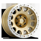 Method MR105 V3 Beadlock 17x9 -38mm Offset 5x5 71.5mm CB Gold Wheel w/ BH-H24125