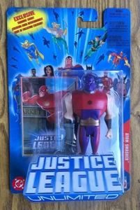 DC JUSTICE LEAGUE UNLIMITED ATOM SMASHER FIGURE - FREE DOMESTIC SHIPPING - Picture 1 of 2