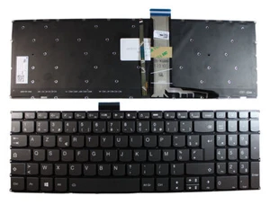 Layout Française Rétro-éclairé Gris Clavier Pour Lenovo PK131YJ4B17 - Bild 1 von 1
