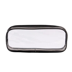 Clear Pencil Bags Exam Pencil Cases Waterproof Zippered G1A5 O8T2 Bags U5K7 C6X4 - Picture 1 of 13