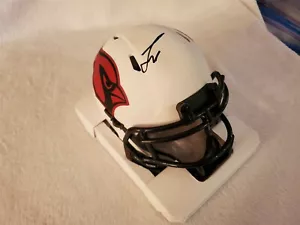 LARRY FITZGERALD signed CARDINALS lunar eclipse mini helmet - Picture 1 of 3