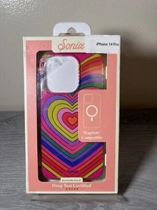 Sonix Apple iPhone 14 Pro Case with MagSafe - Rainbow Hearts - Picture 1 of 1