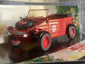VW Kubelwagen Feuerwehr Frankfurt 1/43 City Collectibles By Vitess - Picture 1 of 4