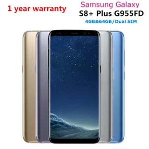 Samsung Galaxy S8+ Plus G955FD Dual SIM 64GB 4G Unlocked Smartphone New Sealed - Picture 1 of 18