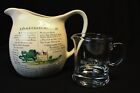 Set of The MACALLAN Scotch Whisky Ceramic and Glass Pitchers / Jugs
