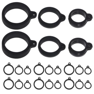 30 Pcs Anneau De Suspension Silicone Homme Bagues Anti-perte Anneaux Pendentifs - Zdjęcie 1 z 12
