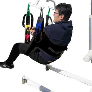 Eslinga de elevación médica paciente anciano cama silla de ruedas transferencia correa transmisión cintura cadera - Imagen 1 de 14