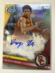 2023-24 Bowman U Chrome #BCPA-RE Rejean Ellis Auto Refractor #/250 - Picture 1 of 2