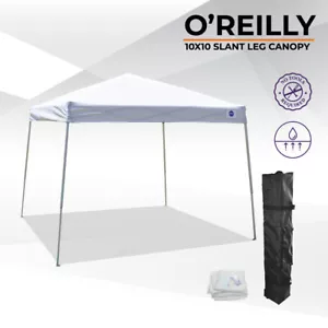10'x10' EZ Pop Up Canopy Outdoor Slant Leg Wedding Party Tent Folding Gazebo - Picture 1 of 35
