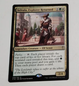 Magic The Gathering Selvala Explorer Returned 220 C16 Commander 2016 raro LP x1 - Imagen 1 de 2