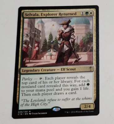 MTG Selvala Explorer Returned 220 C16 Commander 2016 Rare LP x1 - Image 1 of 2
