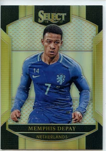 2016-17 Panini Select Terrace HOLO SILVER Prizm #33 Memphis Depay - Netherlands - Picture 1 of 2