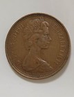 1971 NEW PENCE 2p British Elizabeth II  Coin Very Rare