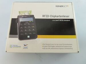 Cyber Jack Standard RFID-Chipkartenleser REINERSCT Standard 975333 NEU unbenutzt