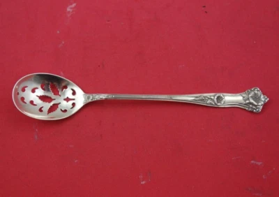 Morning Glory By Alvin Cuchara Oliva Plata Esterlina Cuenco Ancho Perforado Orig 6 1/8" Foto 1 de 2