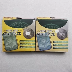 Hunters Specialties Bag Scent Safe Gear Pack Scent Free Water Resistant Lot 2 - Picture 1 of 9