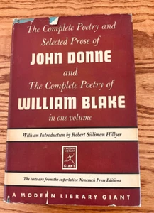 The Complete Poetry/Selected Prose of John Donne/ William Blake 1st 1941 - Picture 1 of 7