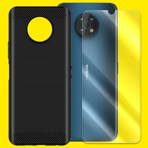 Wear-Resisting Screen Protector Film Carbon Fiber TPU Case for Nokia G50 TA-1390 - Picture 1 of 1