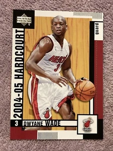 DWYANE WADE 2004-05 UD HARDCOURT #43 HEAT 2nd Year Card! - Picture 1 of 2