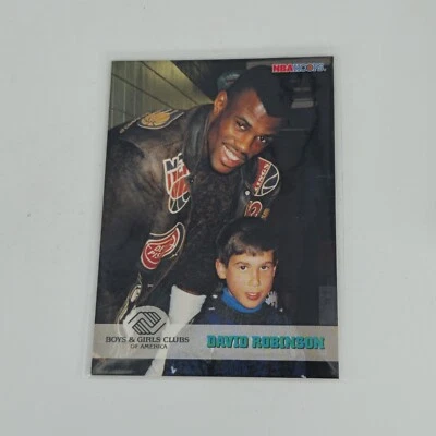 1993-94 NBA Hoops David Robinson #291 Boys and Girls Club HOF San Antonio Spurs - Image 1 of 2