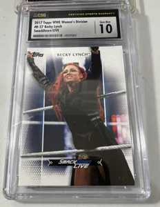Becky Lynch 2017 Topps Wwe Womens Division #R-27 Smackdown Live Csg 10 - Picture 1 of 9