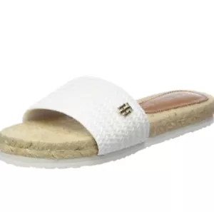 Sandalia plana con textura Tommy Hilfiger para mujer - Imagen 1 de 7