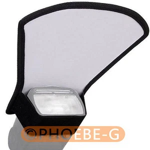 Flash Diffuser Softbox Silver/White reflector For CANON NIKON PENTAX Minolta - Picture 1 of 1