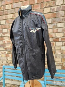 Reebok Vintage Integrity Jacket Rare Festival Waterproof Windbreaker UK Large - Picture 1 of 15