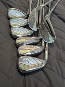 Good Women's Left Taylormade Kalea iron,hybrid combo set.4,5 hybrids.6-SW.ladies - Picture 1 of 10