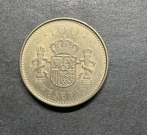 2000 SPAIN 100 PESETAS - Excellent Coin - Uncommon World Foreign - Picture 1 of 2