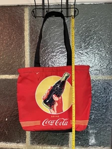 🥤Coca Cola Tasche Beuteltasche Vintage rot gelb - Bild 1 von 4