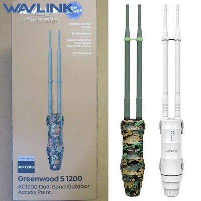 AC1200 Outdoor Langstrecken WLAN Extender/Zugangspunkt/WLAN-Repeater/Router - Bild 1 von 4