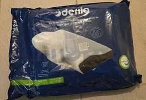 Derila KingSize Memory Foam Countour Pillow /Plus Size 24x14x4.5 New Sealed - Picture 1 of 1
