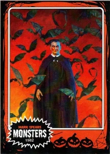 Mark Spears Monster Halloween Vintage Sammelkarte #17 "Fear Me" - Bild 1 von 1