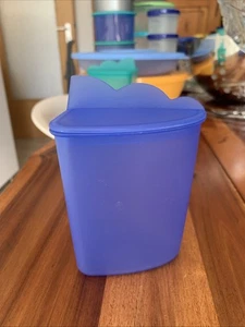 Tupperware Milchkännchen /Zuckerdose Serie Junge Welle ,Blau  , 9Lx10,5Hx8B - Bild 1 von 17