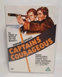 Captains Courageous (1937) DVD Spencer Tracy Freddie Bartholomew Uk Dvd - Imagen 1 de 4
