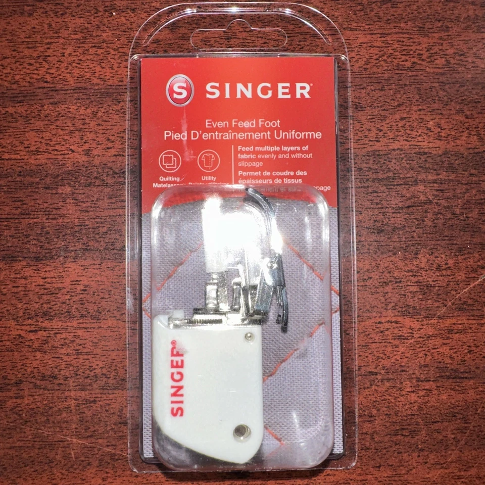 Singer Even Feed Presser Foot Walking 250060096 Quilting Sewing Machines