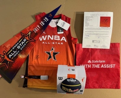 NEW NIKE Autographed Caitlin Clark #22 WNBA All Star Game 2025 Jersey JSA LOA - Image 1 of 4